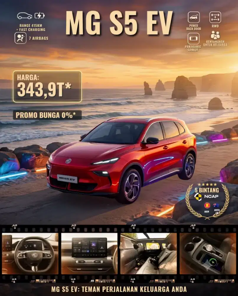 MG S5 EV Bandung