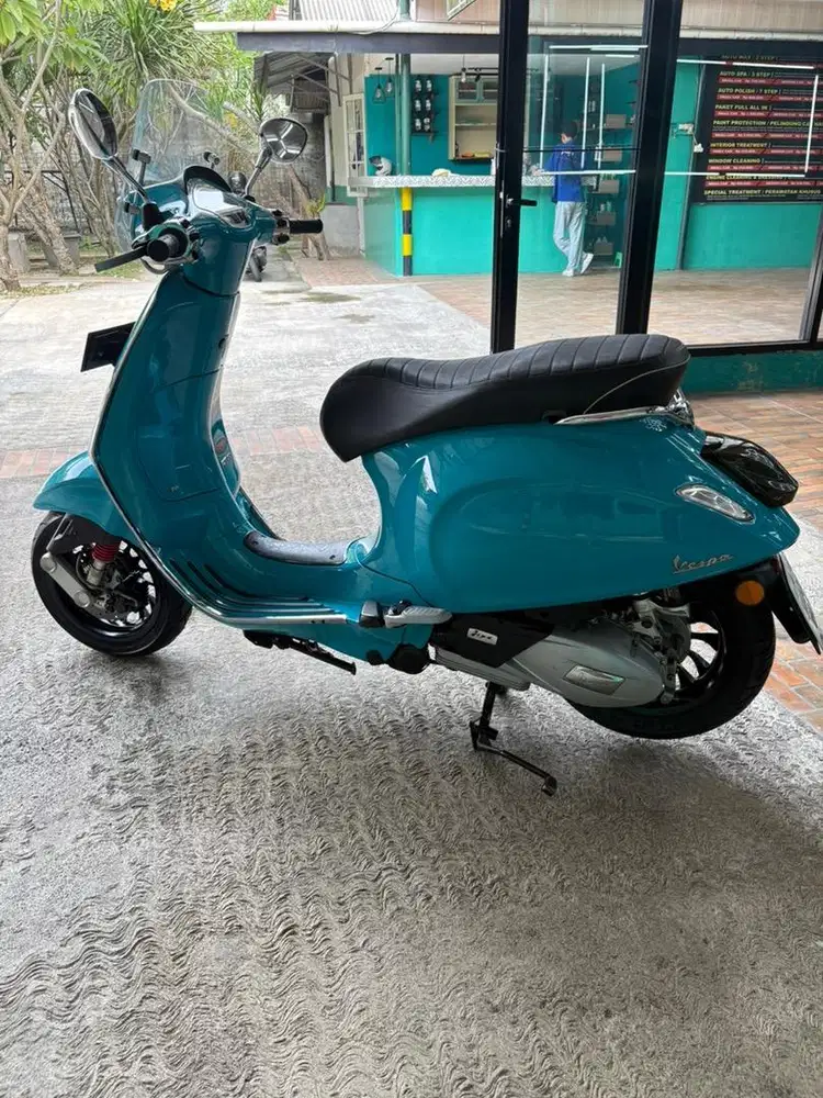 DIJUAL VESPA SPRINT IGET 150ABS BIRU A/T  (PEMILIK LANGSUNG)