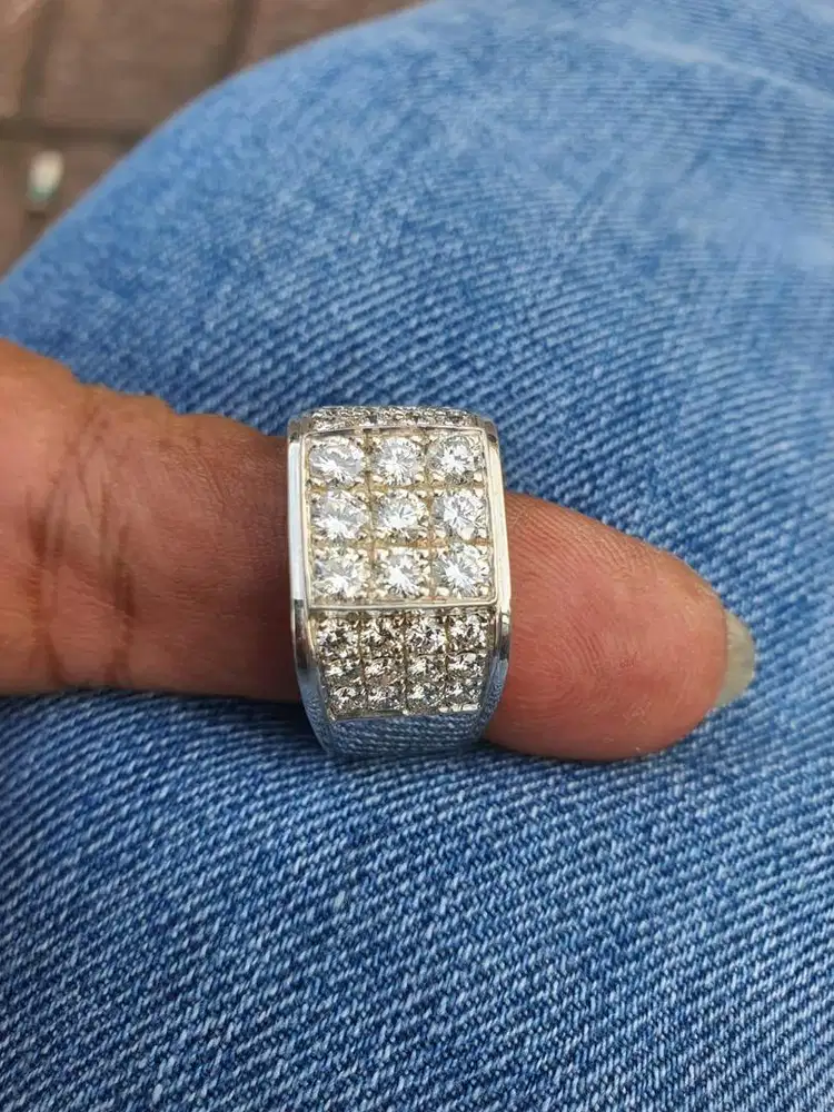 Cincin Pria & Berlian Europe 2.20ct