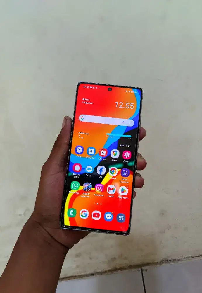 Samusng note 20 no minus apik siap pakai