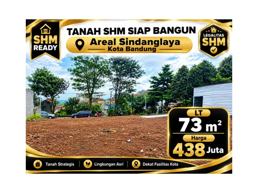 Tanah Siap Bangun Sindanglaya Lokasi Strategis, Harga Terjangkau