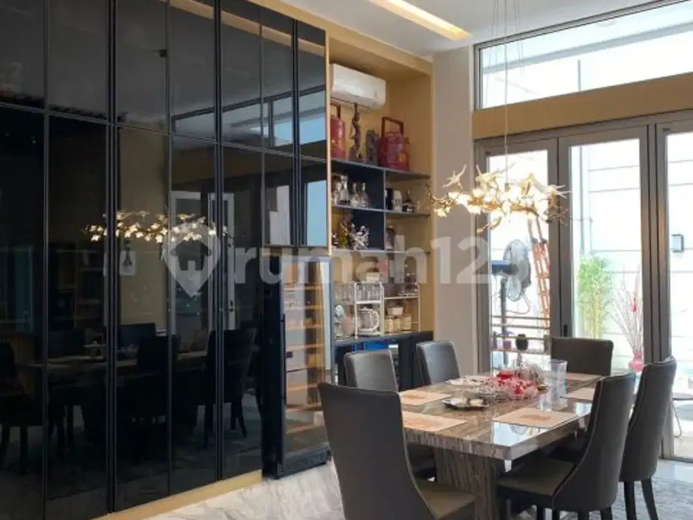 Disewakan Min 2 Tahun Rumah 3 Lt Golf Island Pik Uk 10x20 Furnish