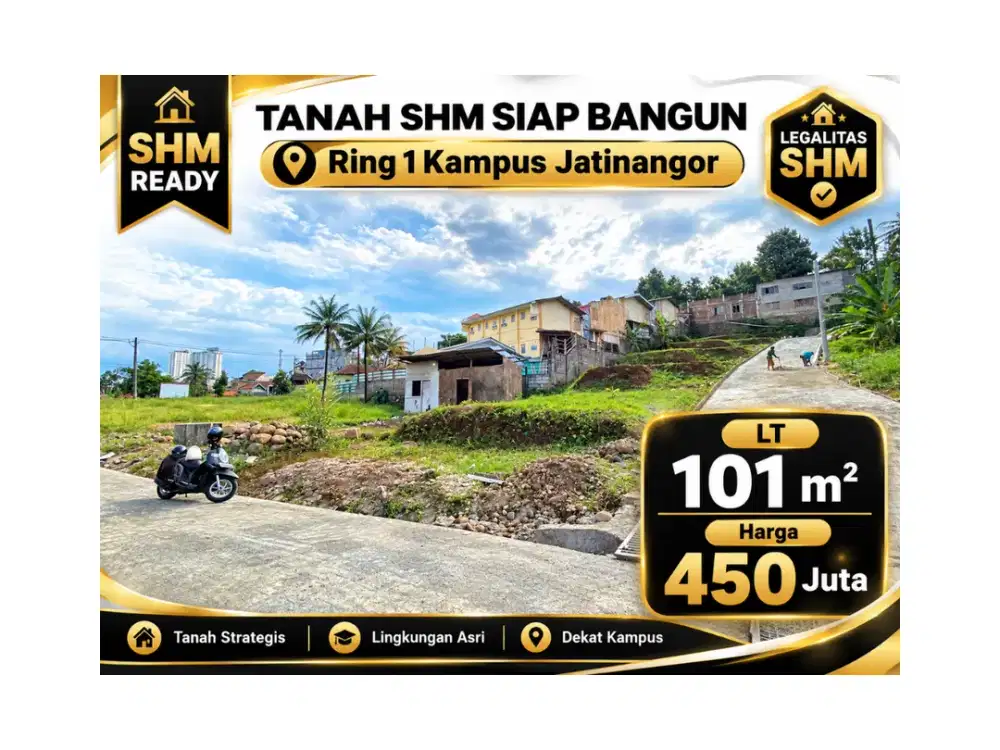 Dijual Tanah Kavling Jatinangor Harga Promo Cocok Investasi & Hunian