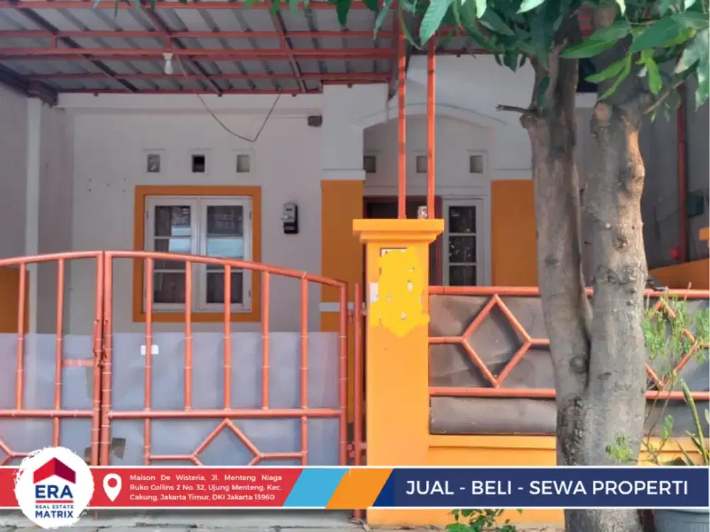 Kesempatan Langka! Sewa Murah Rumah Metland Menteng Hanya 45 Juta Per Tahun