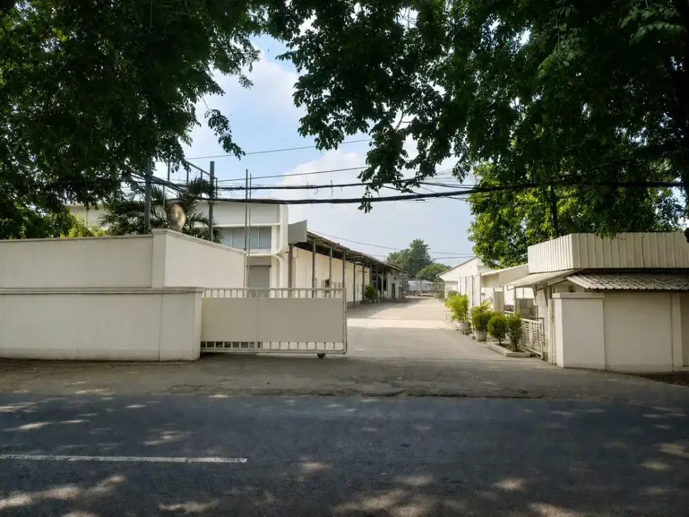 Tanah Bekas Pabrik  Strategis Dekat Summarecon Bekasi Utara
