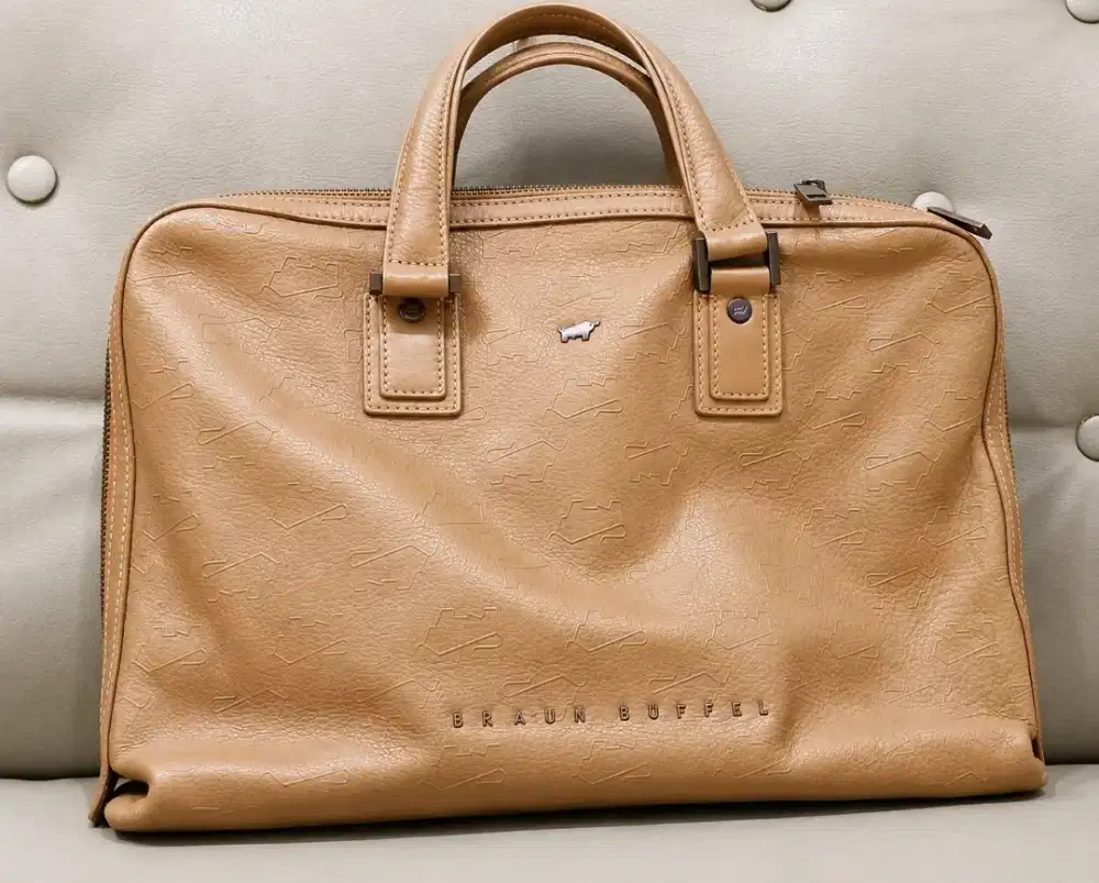 Tas Braun Buffel 100% Original Leather Special Edition-Limited Edition