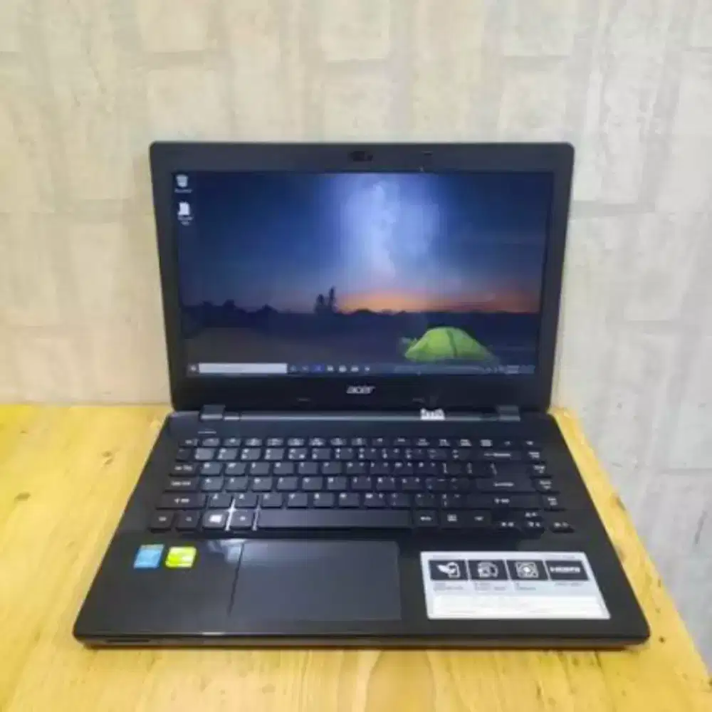 ACER E5-471G CORE I5 4010U GAMING GT820M
