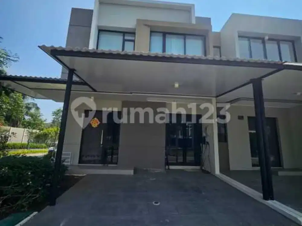 Disewakan/Dijual Cepat Rumah Hoek Full Furnished di Cluster Alabama Pik 2 Rumah Millenial