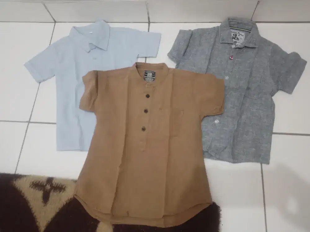 kemeja dan celana baru