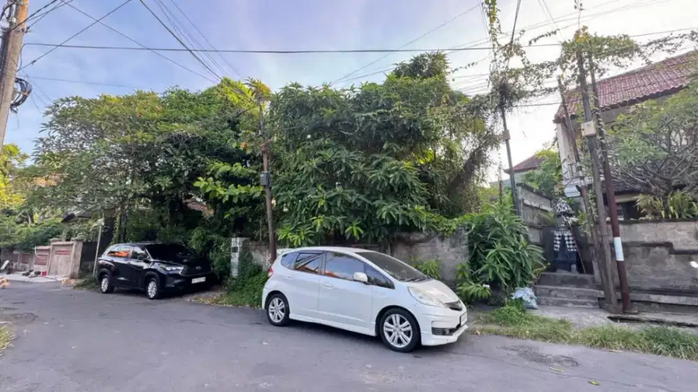 JUAL TANAH 4,36 ARE  HOOK JLN BADAK AGUNG RENON DENPASAR 1,6M/ARE