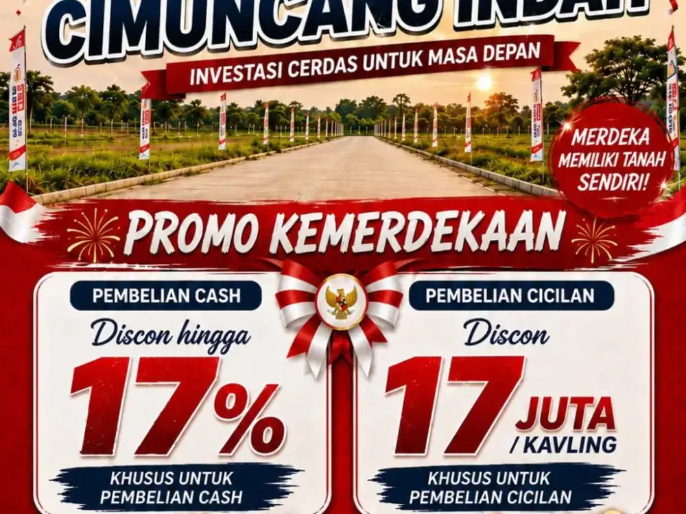 PROMO TANAH KAVLING DI PUSAT KOTA SERANG