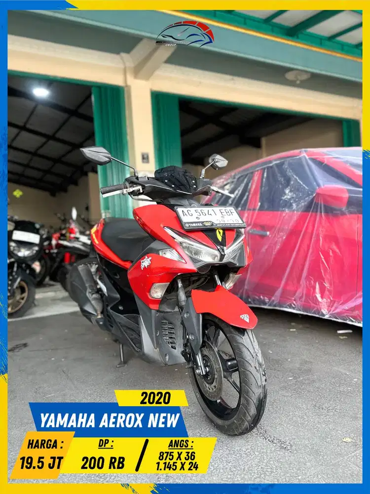 YAMAHA AEROX NEW 2020 MESIN AMAN POLL MASZEHH HIKMAH MOTOR KEPUH