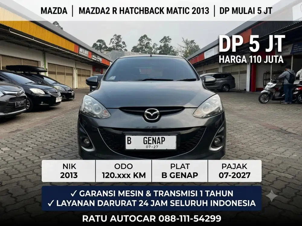 DP PROMO 5JT MAZDA 2 R HB MATIC 2013  GREY