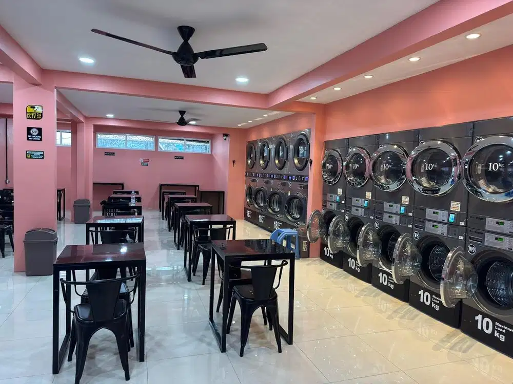 CREW LAUNDRY SELF SERVICE 24 JAM