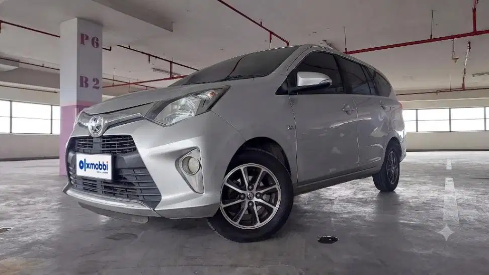 TDP 7, JT Toyota Calya 1.2 G Bensin-AT Silver 2019