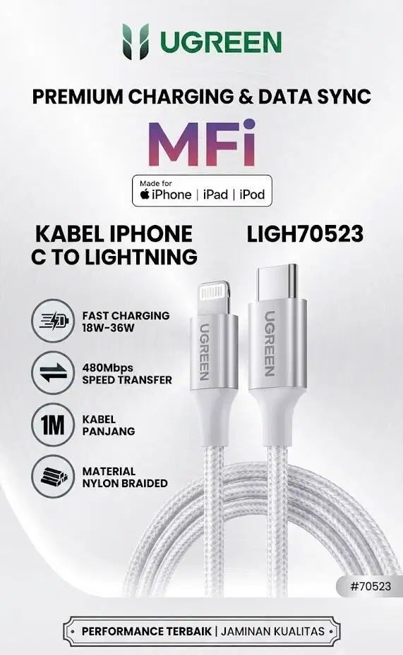 charger type c to lightning