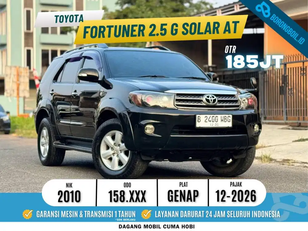 Fortuner 2.5 G Solar 2010