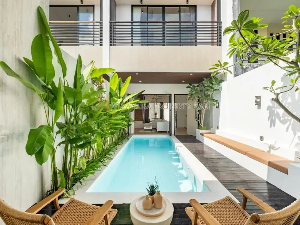 TURUN HARGA - Villa 3Br - Potensi Sewa Tinggi - Dekat Berawa, Canggu