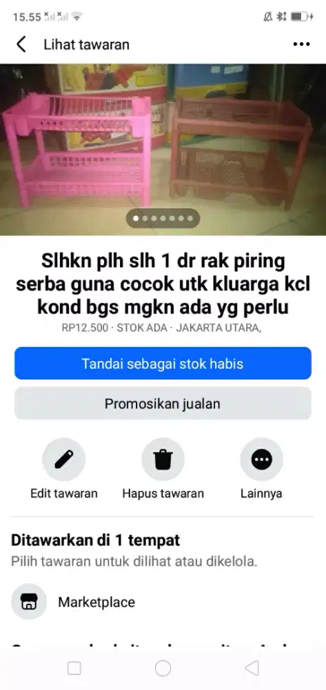 Slhkn plh slh 1 dr rak piring serba guna kond bgs co2k utk kluarga kcl