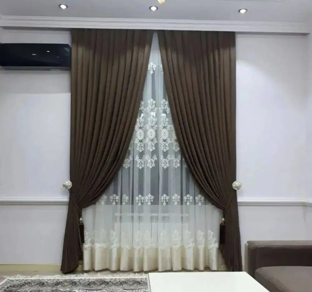 Jasa Buat gorden jendela pintu gorden blackout hordeng vitrase hordeng