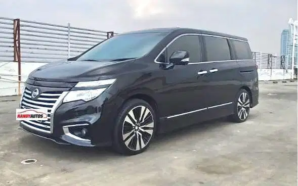Nissan Elgrand 2.5 HWS Facelift 2013 Automatic Hitam