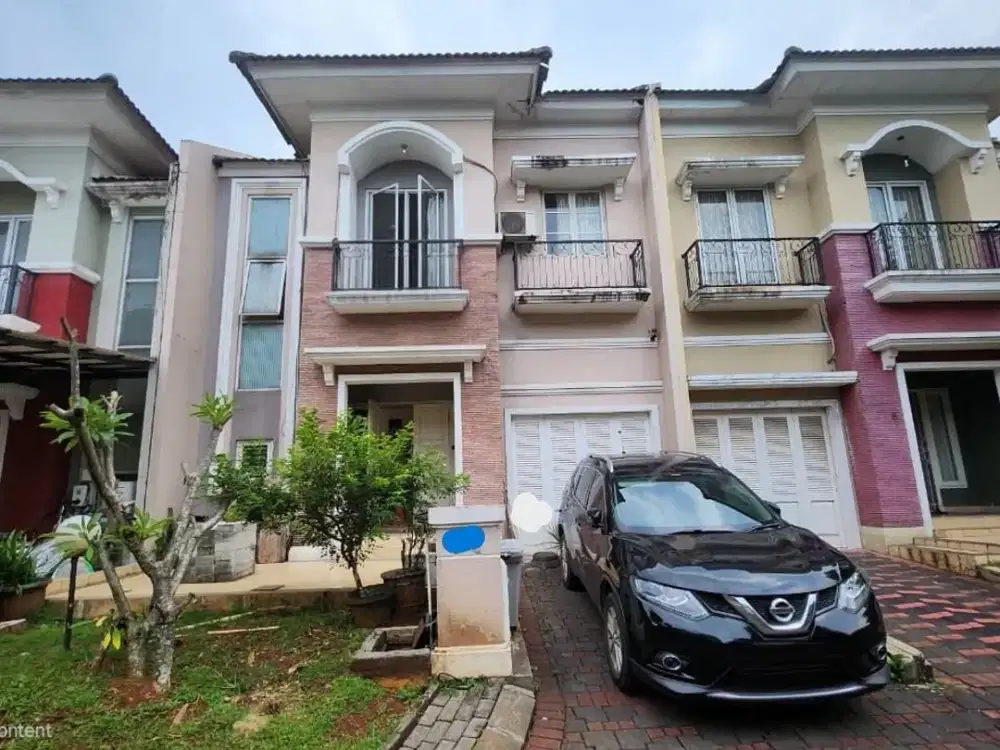 Dijual Rumah Semi Furnished di Cluster Crystal Gading Serpong