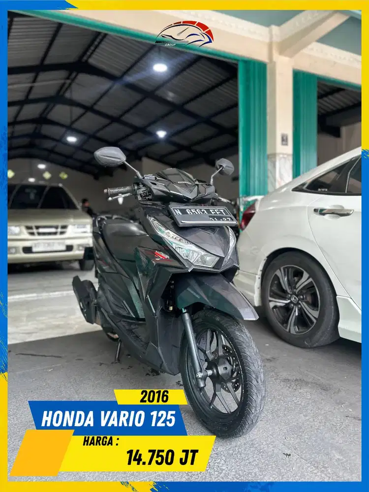 HONDA VARIO 125 2016 MESIN AMAN POLL MASZEHH HIKMAH MOTOR KEPUH