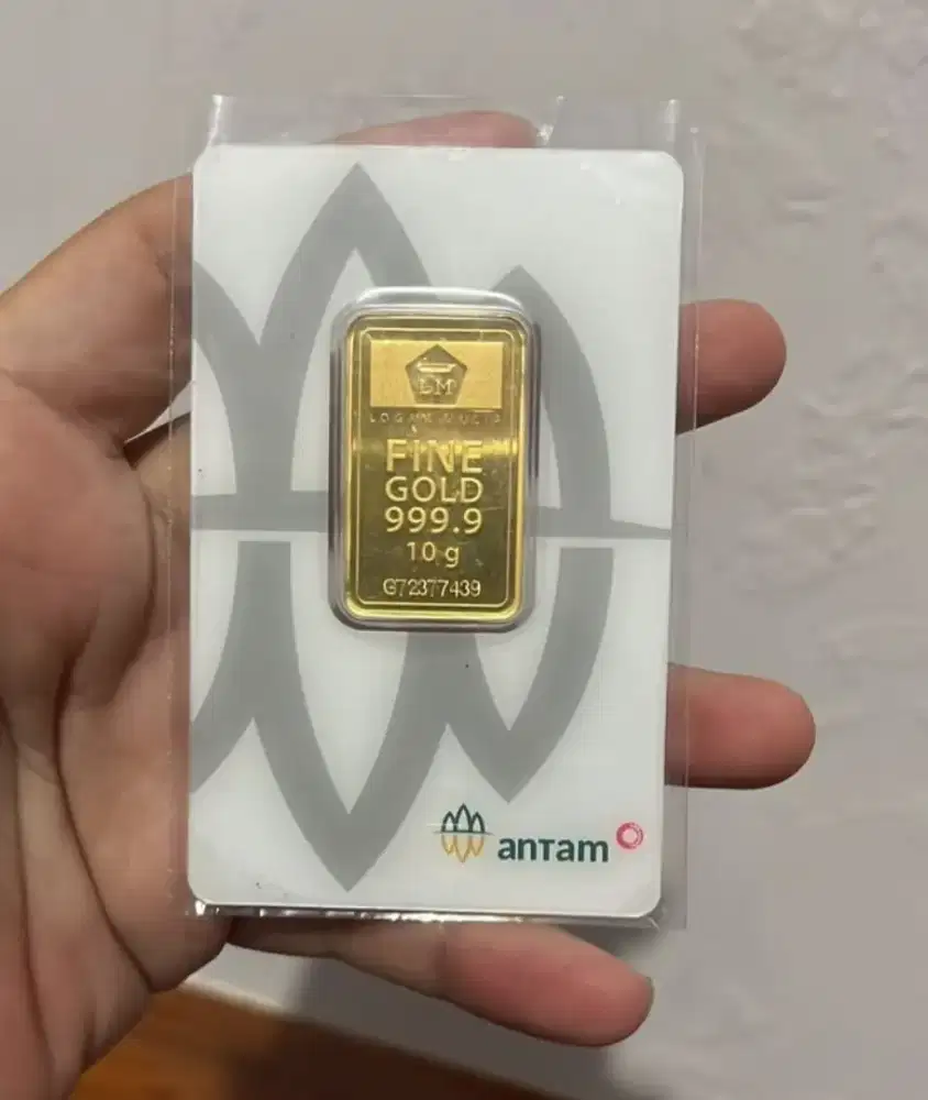 Mas Antam 10 gram tahun 2022