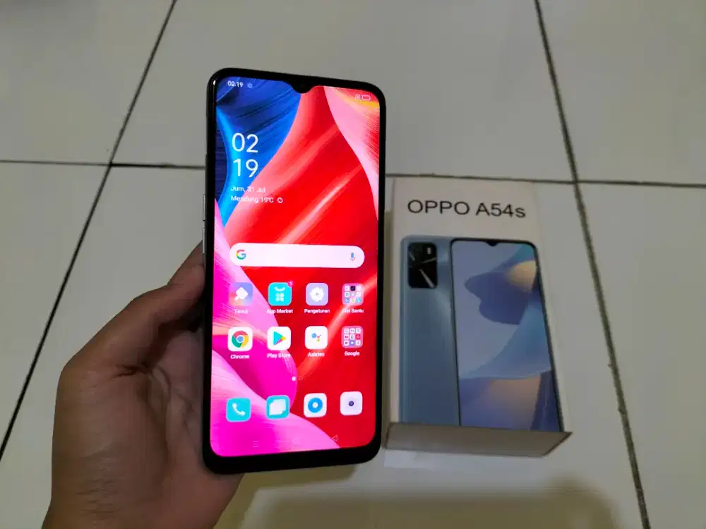 OPPO A54s RAM 6GB / 128GB 4G LTE Duos 6.52in Fingerprint Face iD, BU