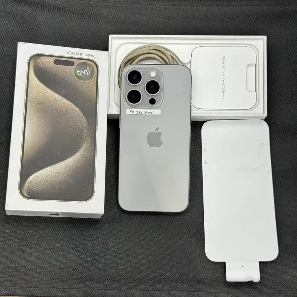 iphone 15 pro 512gb ibox mulus like new fullset original no minus