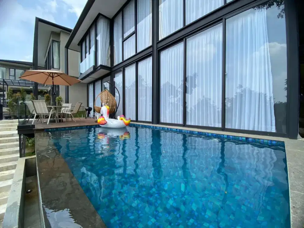For Sale, Luxury Rumah Villa Berlokasi Di Kawasan Sejuk Dengan View Cantik, Dago Village, Bandung