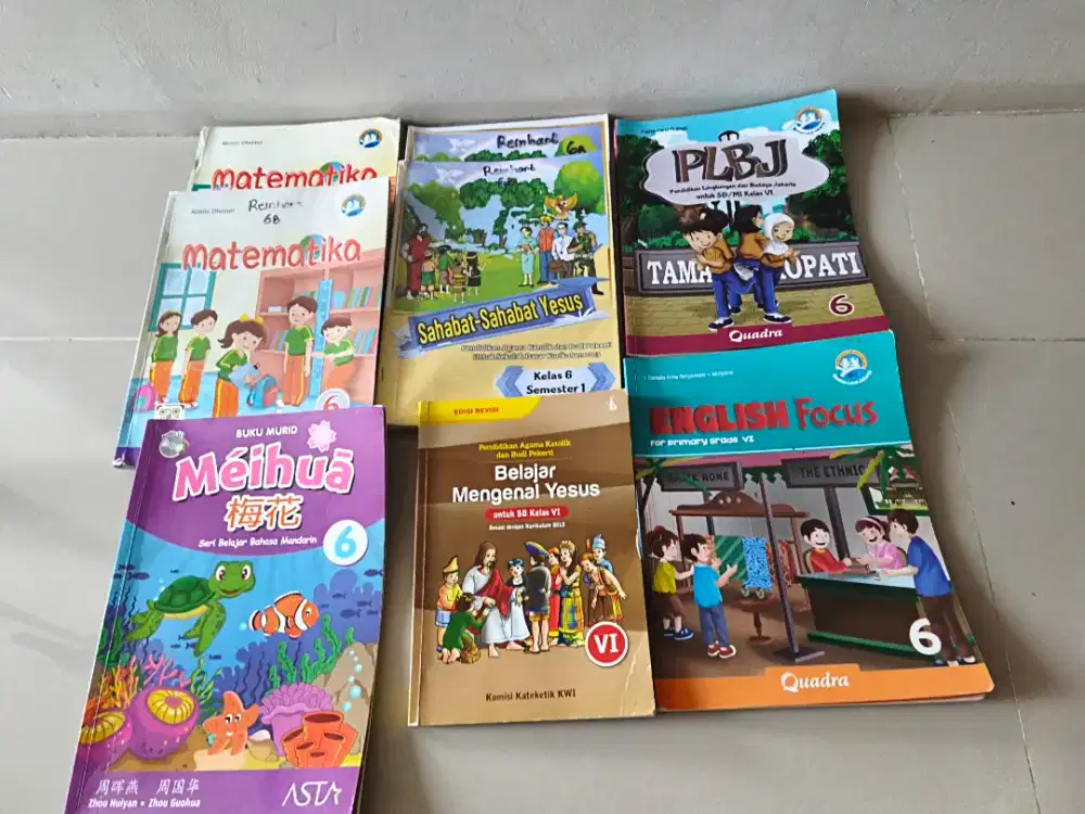 Buku kelas 6 campur