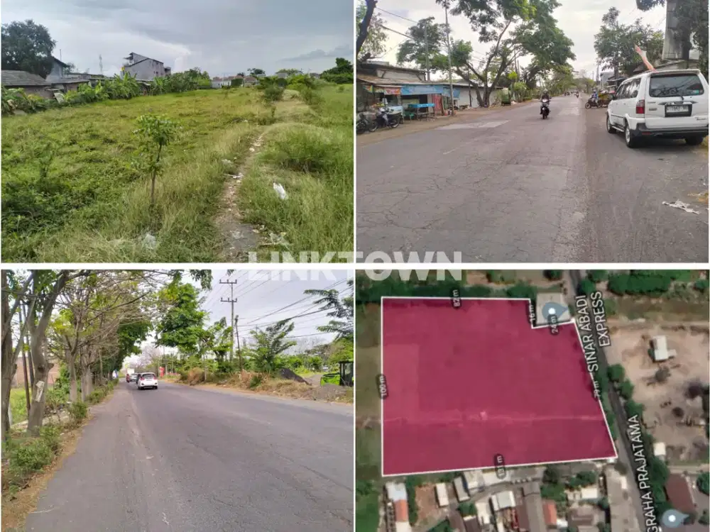 Tanah Premium Nol Jalan Raya Nasional di Lingkar Timur Sidoarjo