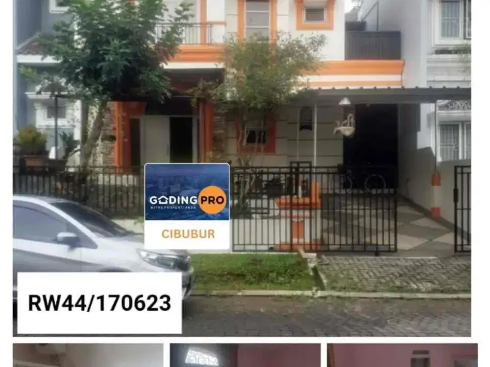 Rumah dua lantai sudah shm di citra grand cibubur jakarta timur