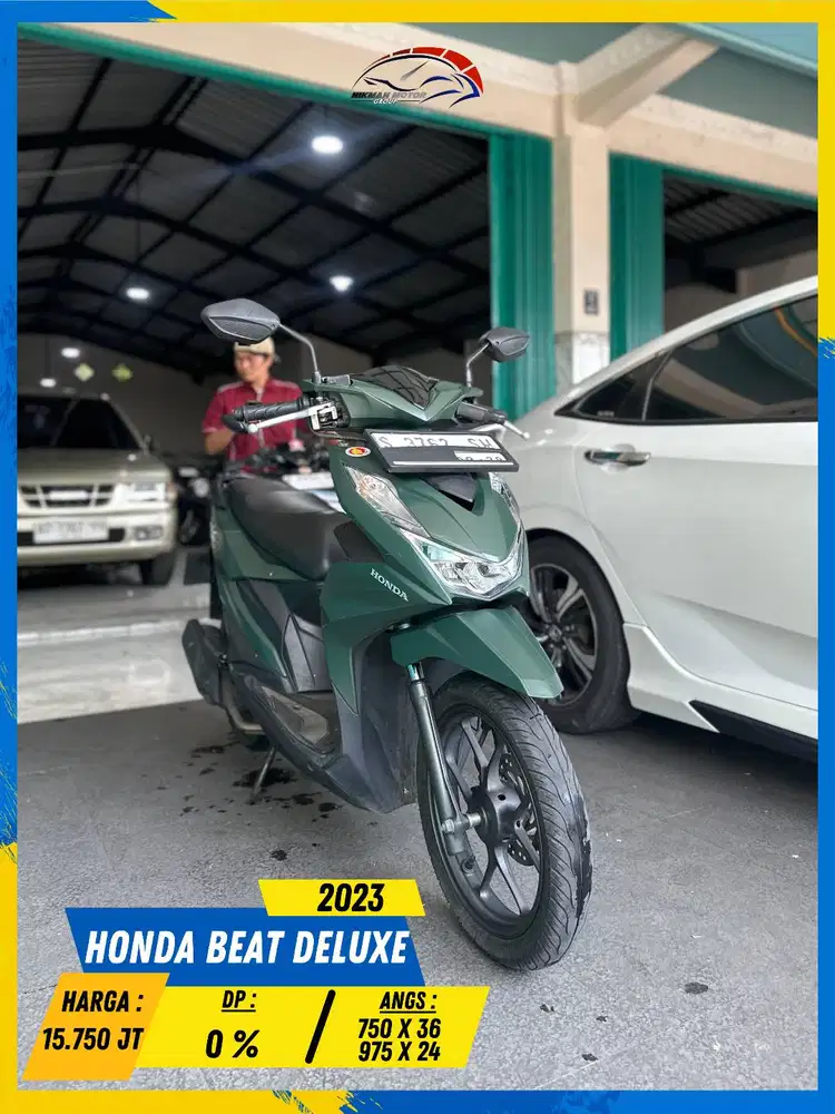 HONDA BEAT DELUXE 2023 SIAP ANGKUT MASZEHH HIKMAH MOTOR KEPUH