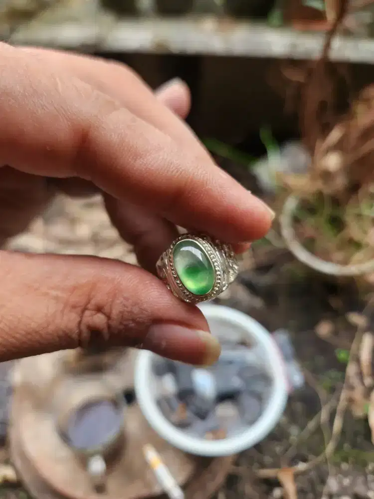 Cincin kristal lumut aceh.