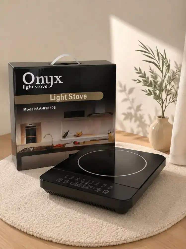 Kompor listrik ONYX (Free pressure cooker dan panci)