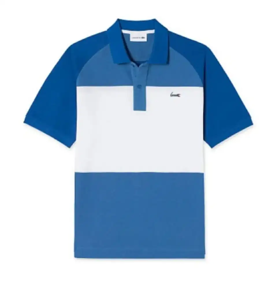 Kaos polo shirt Lacoste Tree Tone colour Size L