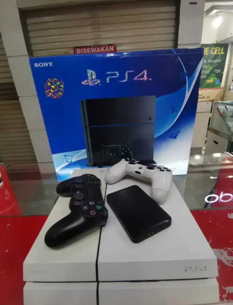 PS4 FAT 500GB+HDD ex 1TB FULGAME.
