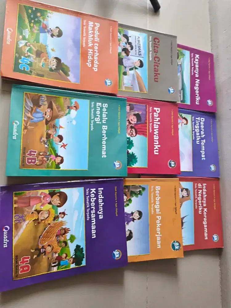 Buku tematik kelas 4
