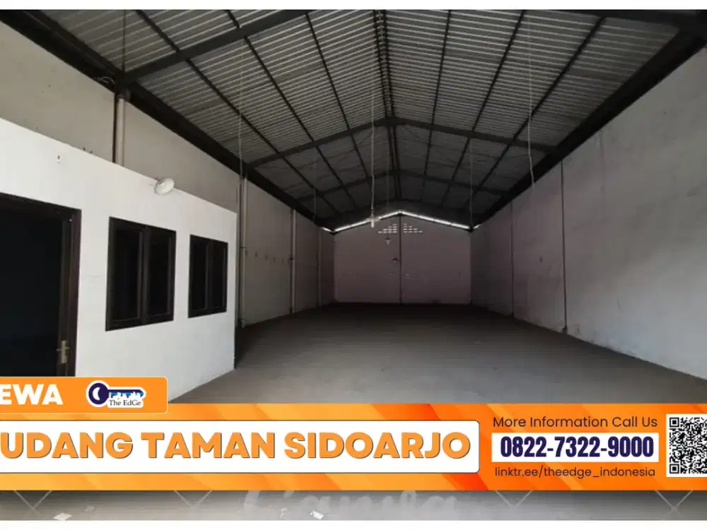 HARGA MENARIK! GUDANG 360 M² DEKAT TOL WARU - The EdGe