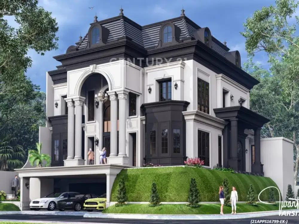 Dijual Rumah Brand New Mewah Megah Jalan Lebar di Graha Taman Bintaro Jaya Sektor 9