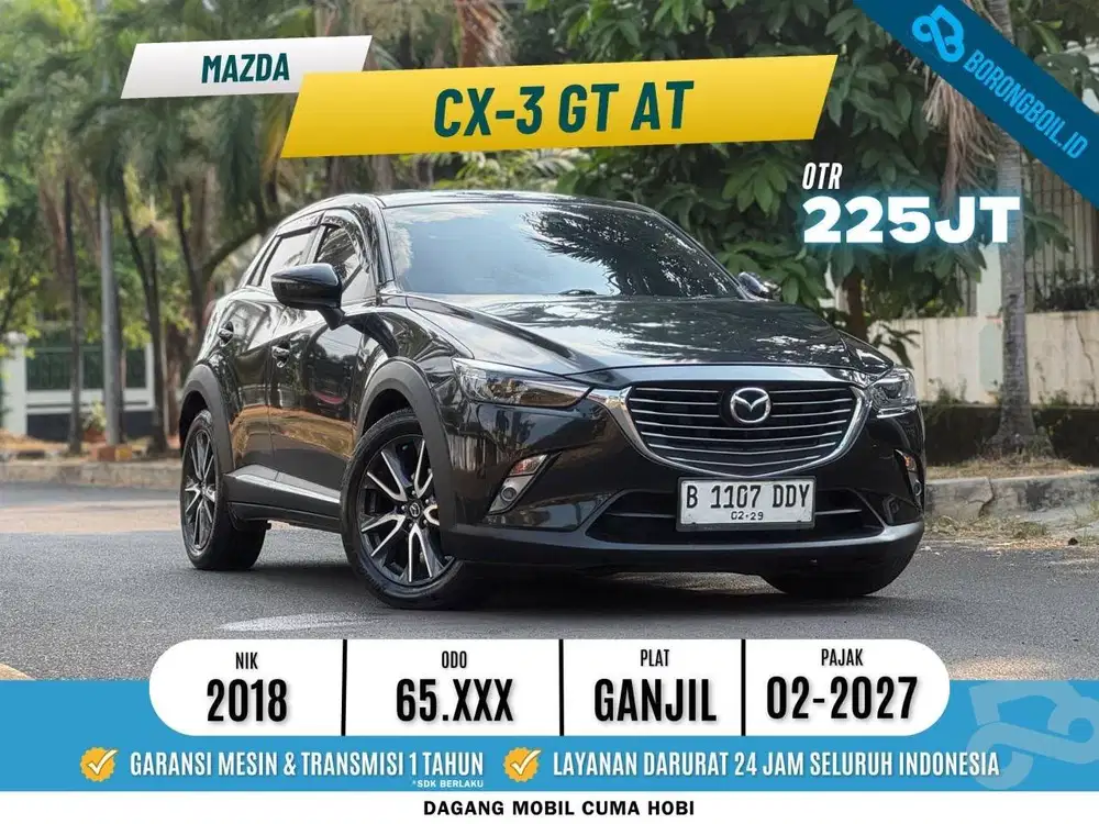 [PAJAK PANJANG] Mazda CX-3 2.0 GT AT 2018 | HRV | CH-R | CRETA