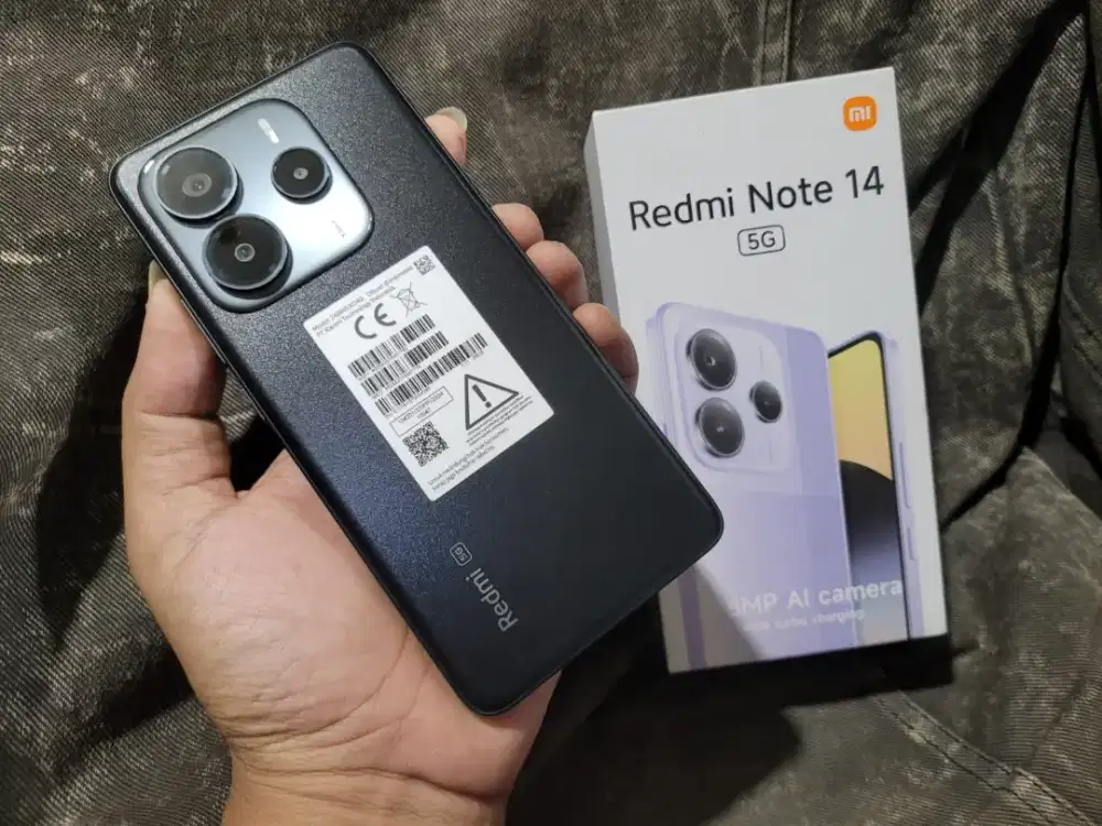 Redmi Note 14 5G ram 8/256gb Mulus fullset original