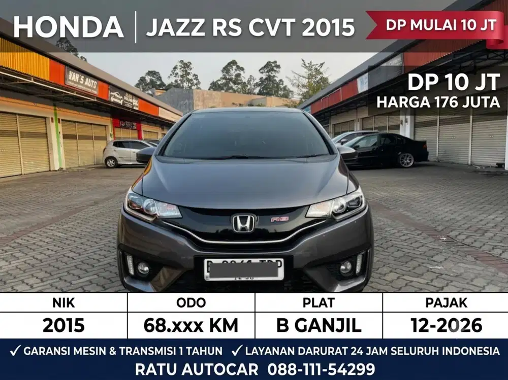 DP 10JT JAZZ ROBOT RS MATIC 2015 LOW KM 60RB