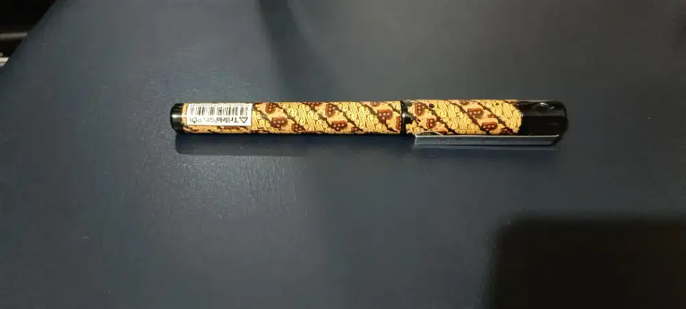 Pena pulpen motif batik keren bagus cuma 15rb