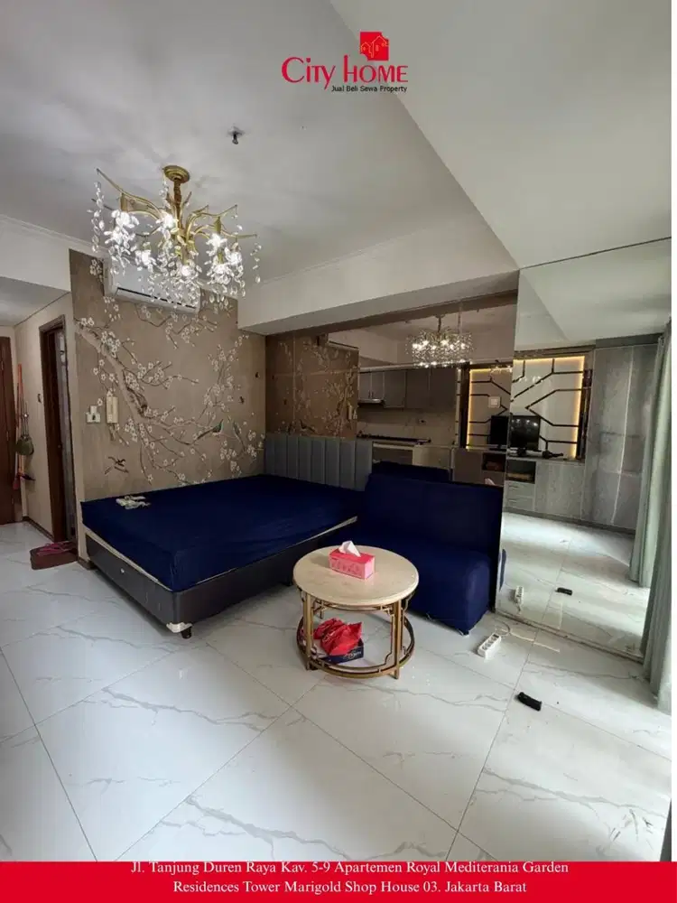 Jual Apartemen Studio di Royal Mediterania Garden Residences