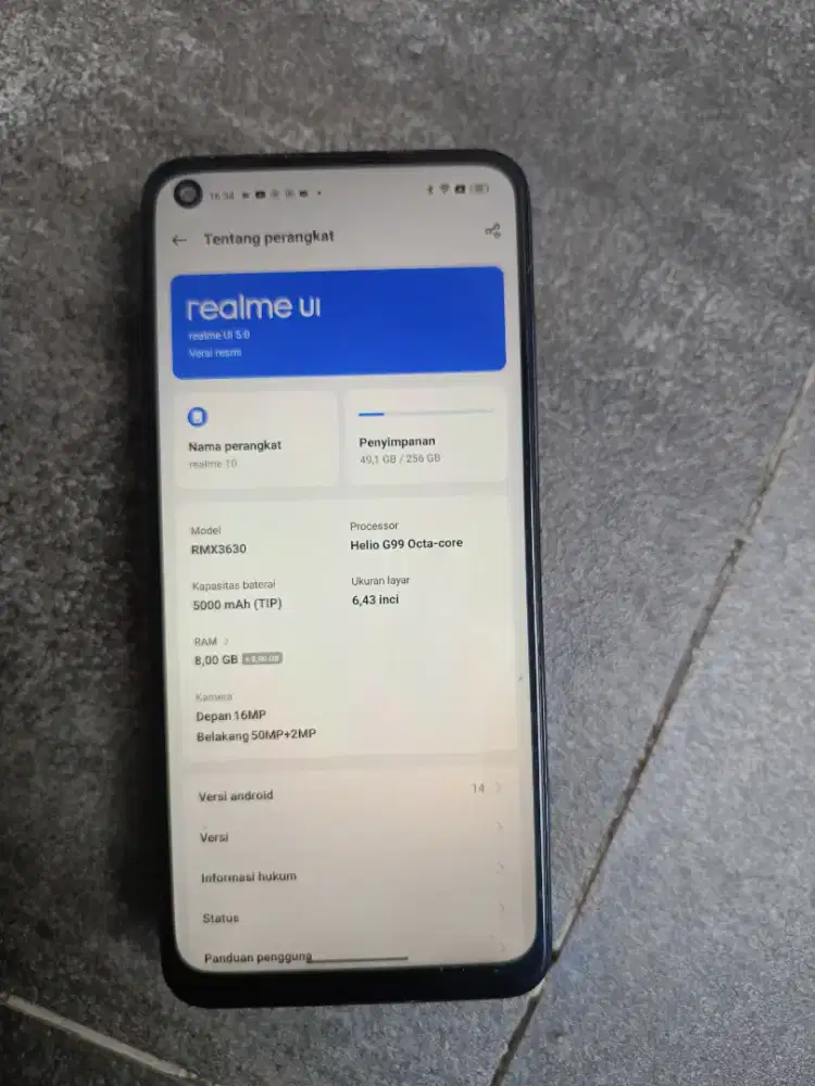 Realme 10 8/256GB Unit Only