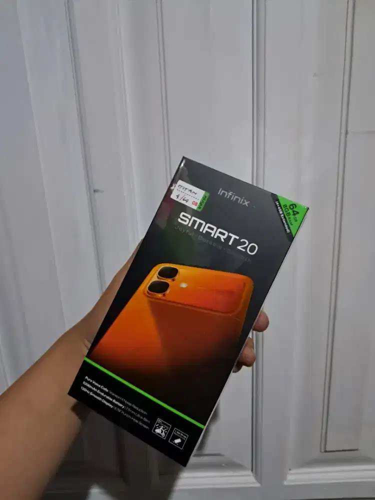 SPESIAL INFINIX SMART 20 4/64 NEW GARANSI