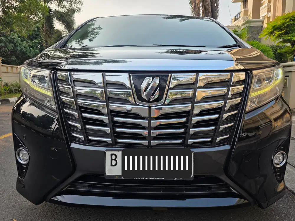 Cash 455jt Toyota Alphard  2017 / 2018 G atpm